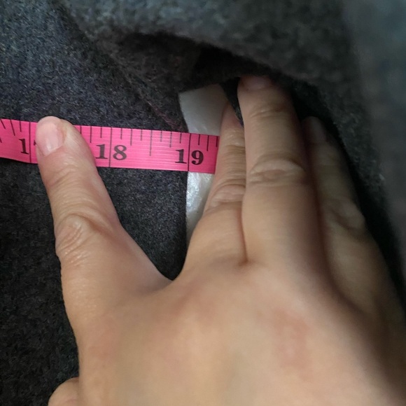 Universal Standard Charcoal Wool Coat Women’s Size 4XS 00/0 NEW Winter Warm - Picture 7 of 10